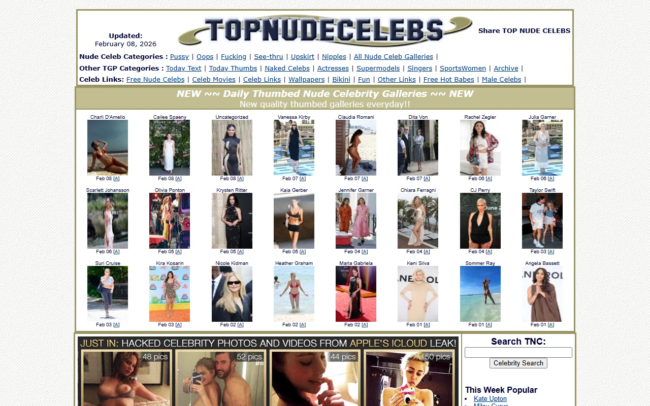 Screenshot: Topnudecelebs Screenshot of Topnudecelebs
